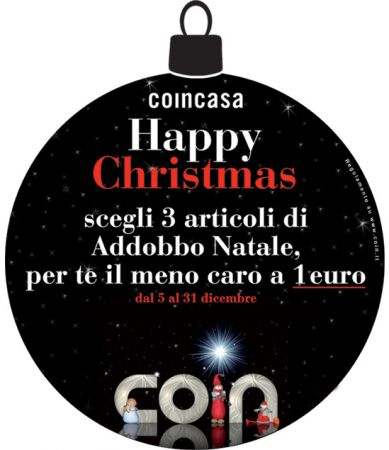 Addobbi Natalizi A 1 Euro.Coin Natale 2008 Pourfemme