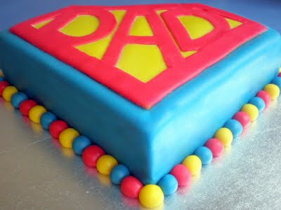 Ricette Festa del Papà: Torta Superman