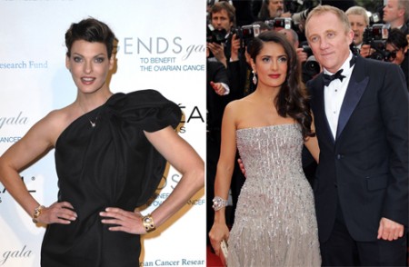 Linda Evangelista amante del marito di Salma Hayek?
