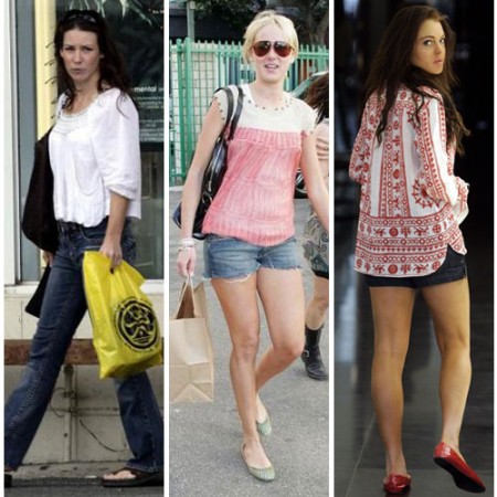 Altro che tacchi a spillo, le vip preferiscono le scarpe basse!