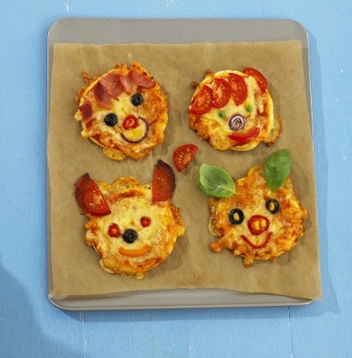Pizzette per bambini a forma di animali, provatele anche voi!