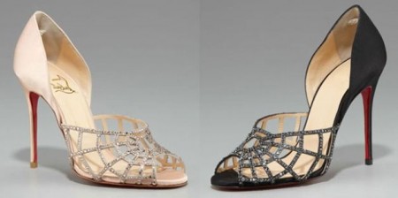Per un Halloween 2011 davvero fashion non perdete le Spiderweb di Christian Louboutin