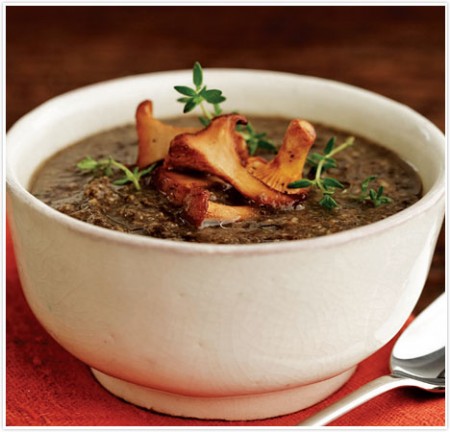 Zuppa piccante funghi