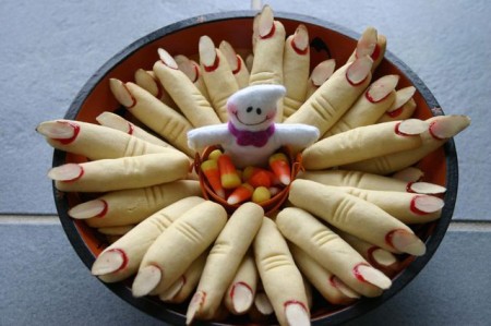 Dolci di Halloween, le dita della strega