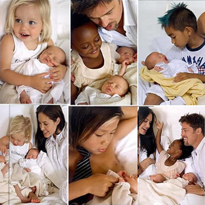 Brad Pitt e Angelina Jolie hanno donato 340,000 dollari ai bambini somali
