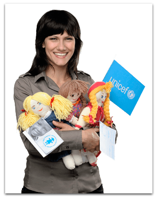 Per un Natale 2011 solidale “adotta la Pigotta” Unicef, la troverai in piazza per tutto dicembre
