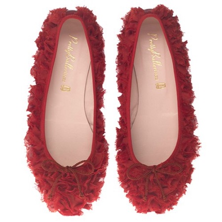 Per San Valentino 2012 Pretty Ballerinas propone le ballerine romantiche