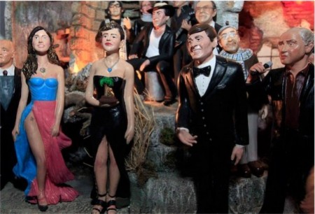 Belen conquista il presepe napoletano, ma non le donne