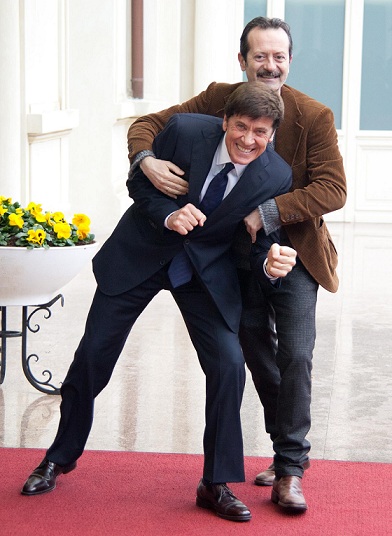 Sanremo 2012: Ferragamo, Armani e Costume National per Morandi, Celentano e Papaleo