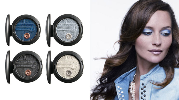 Trucco occhi effetto denim, trendy anche per l’autunno