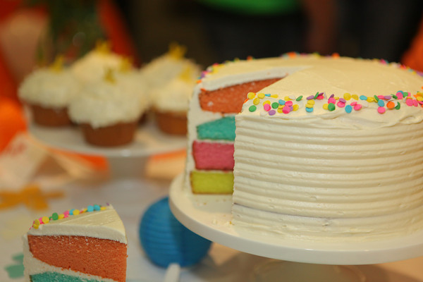 torta con panna estiva