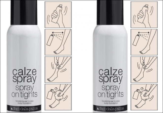 Collant spray al posto delle calze, perfetti per la mezza stagione