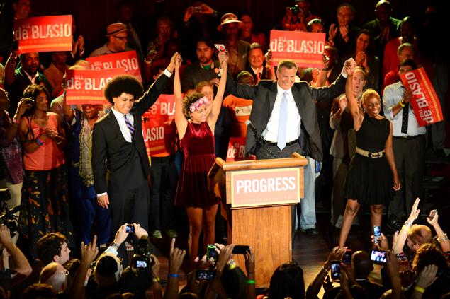 Bill De Blasio è il nuovo sindaco di New York