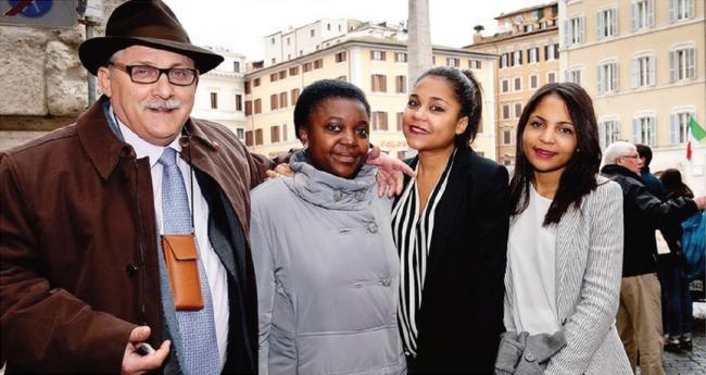 Il marito della Kyenge: chi è Domenico Grispino?