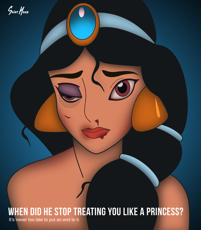 le-principesse-disney-vittime-di-violenza