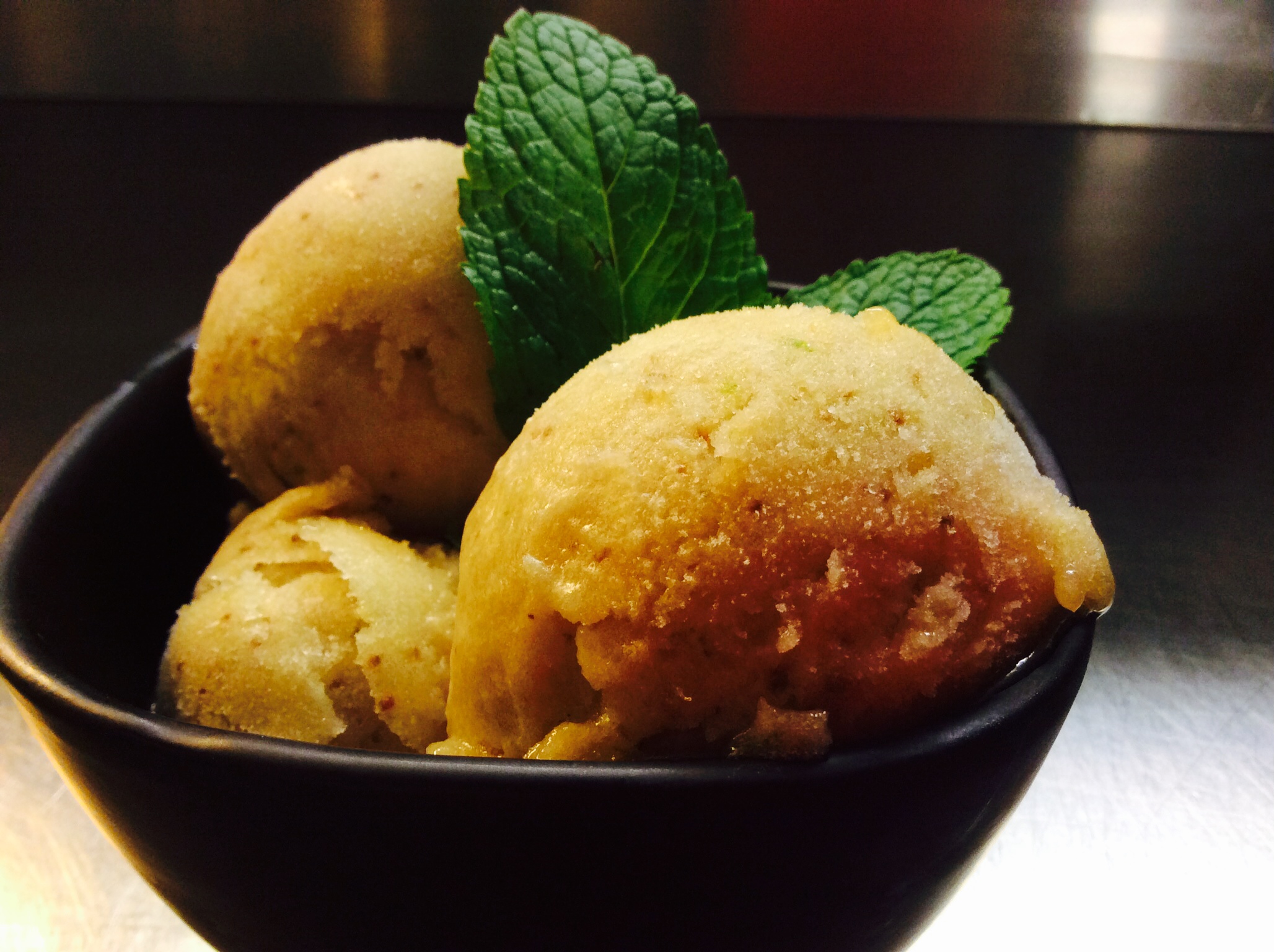 Sorbetto di fichi e miele