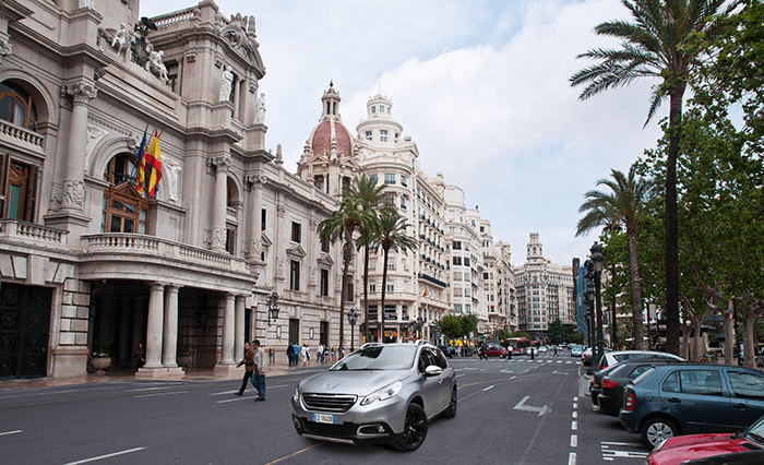 Viaggio in Spagna con Peugeot 2008 Black Matt