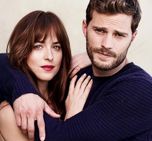 Dakota Johnson e Jamie Dornan
