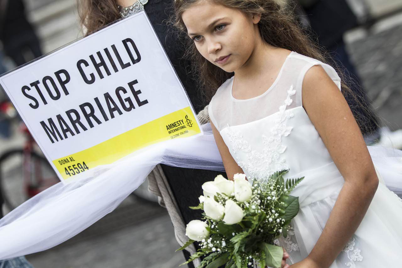 “Mai più spose bambine”: l’ultima campagna di Amnesty International