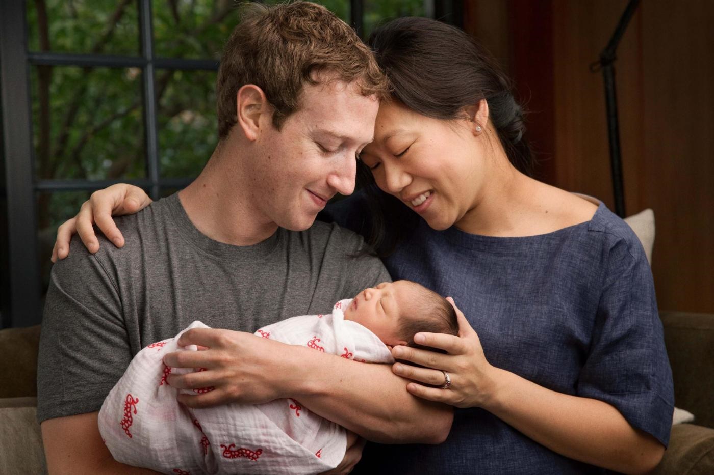 Zuckerberg diventa papà