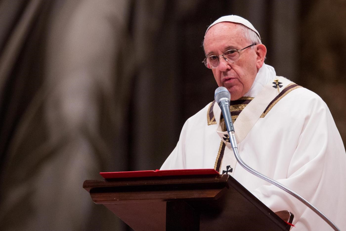 Papa Francesco prega per Bruxelles