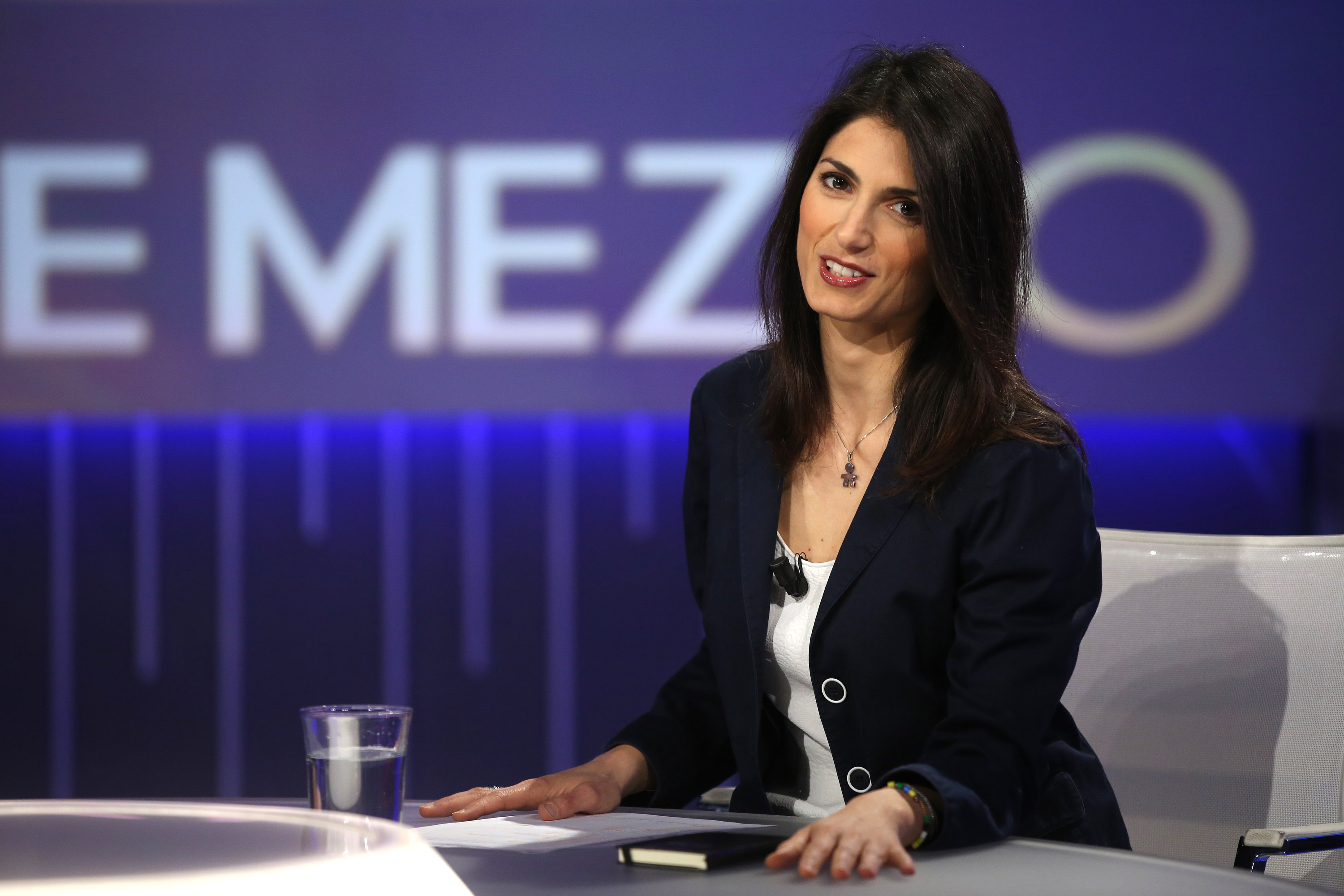 Virginia Raggi ospite di Otto e Mezzo