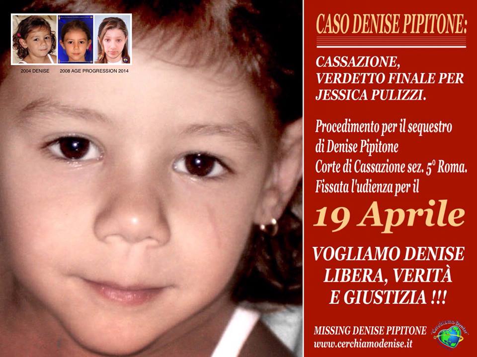 Caso Denise Pipitone: confermata in Cassazione l’assoluzione della sorellastra