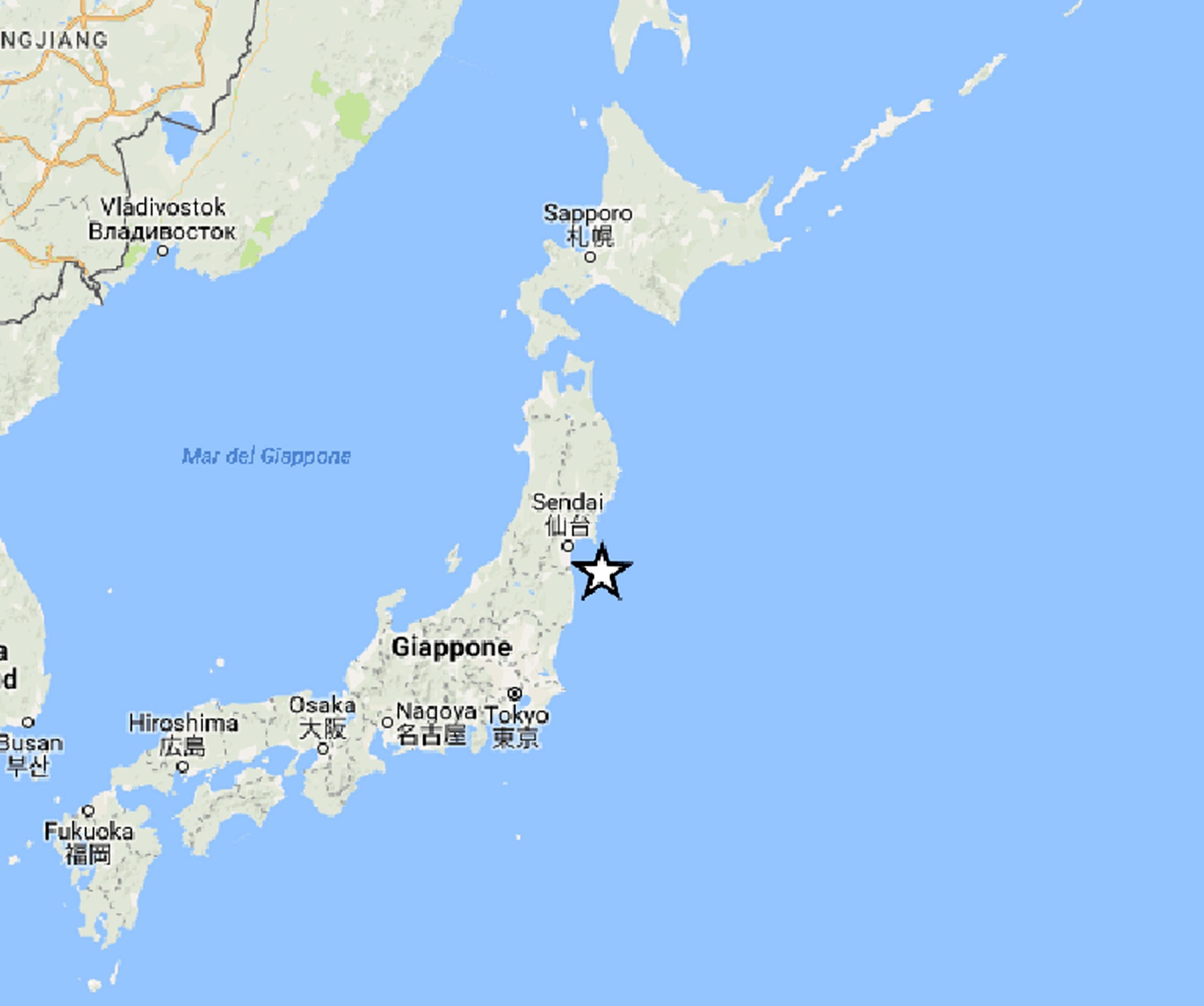 Giappone: scossa di terremoto 6.1 al largo di Fukushima, esclusa allerta tsunami
