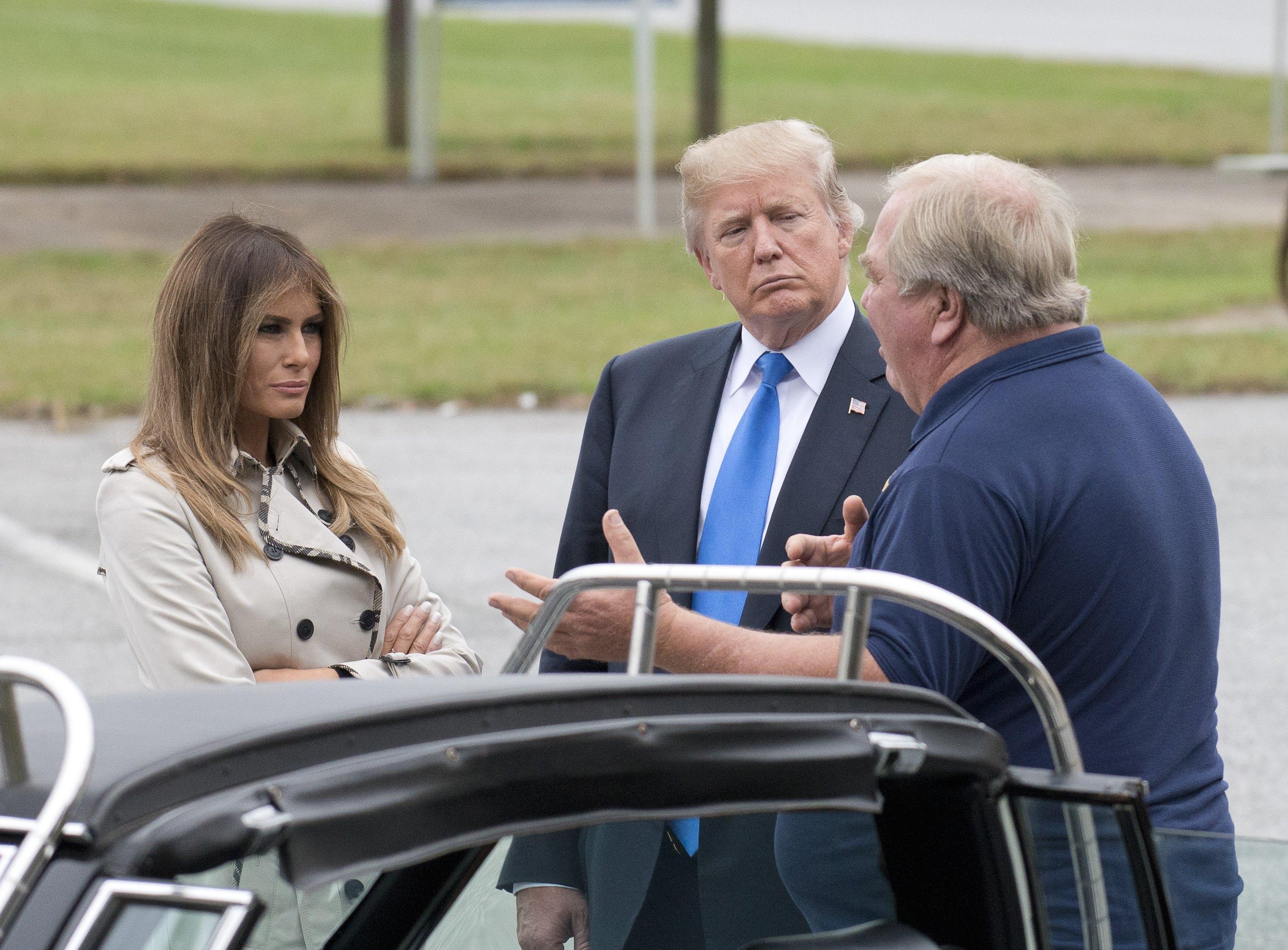 Trump Tours Secret Service Training Facility