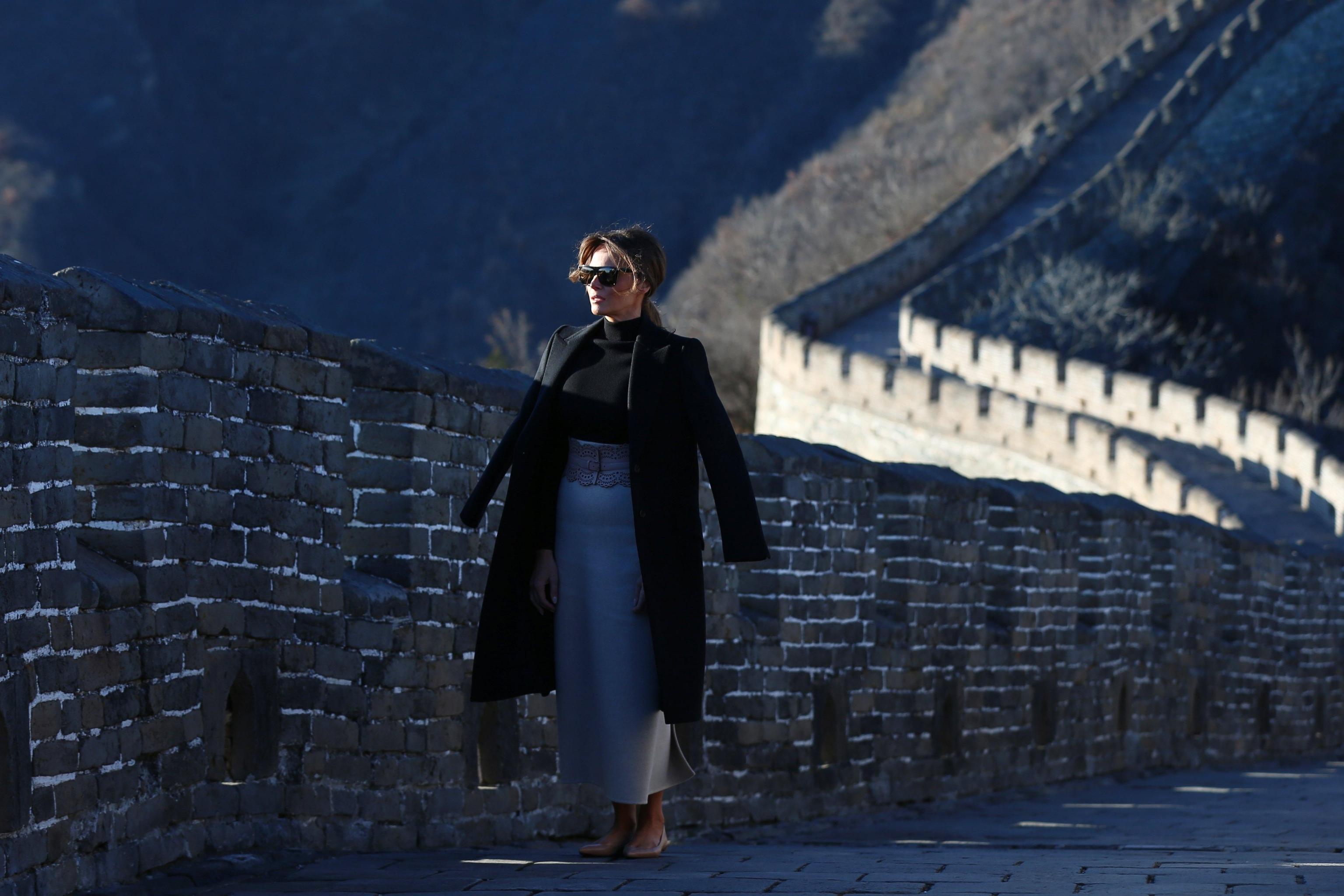 Melania Trump in visita in Cina: i look della First lady