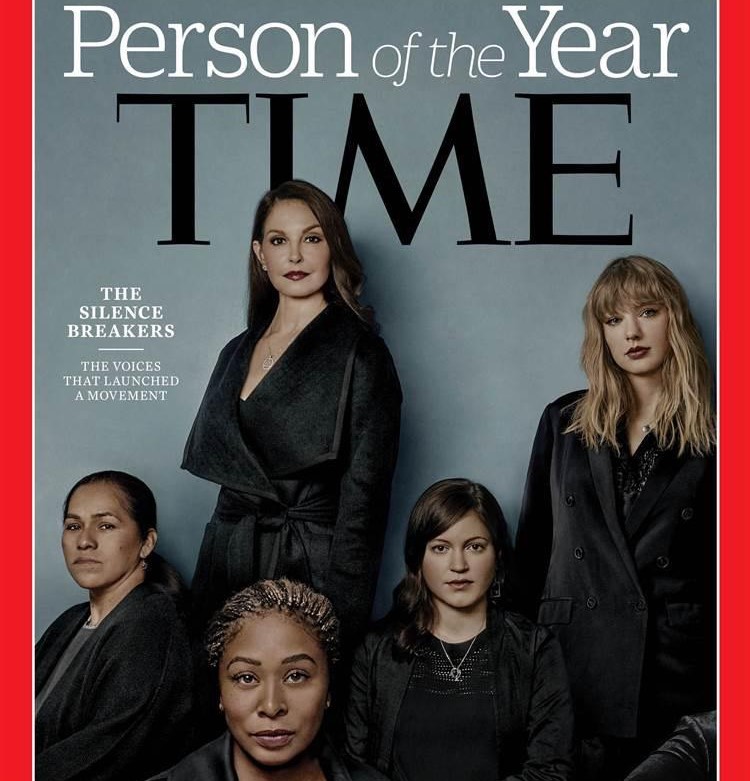 Il movimento #MeToo è la persona anno di Time 2017