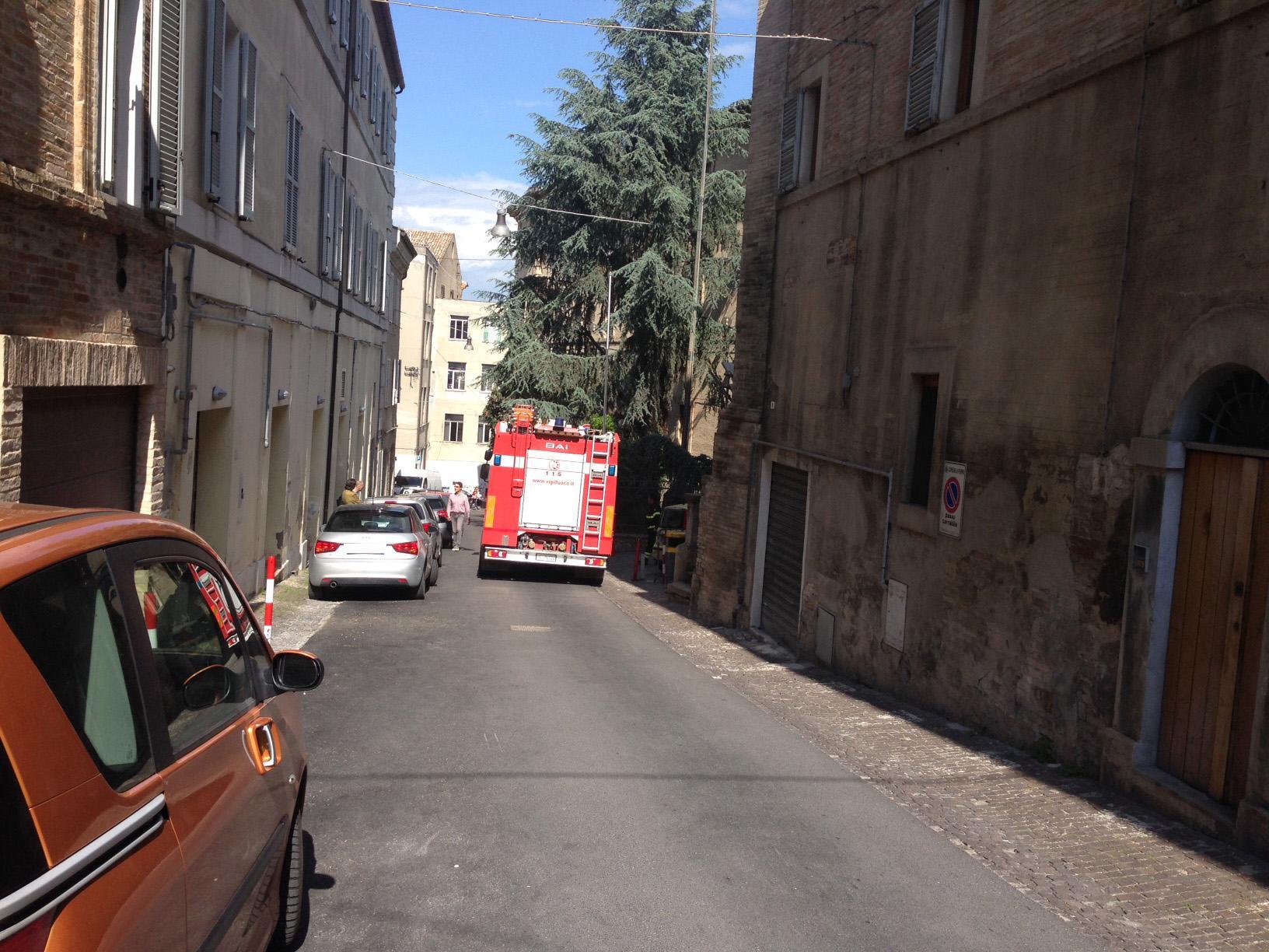Crolla il tetto di una scuola di Fermo: tragedia sfiorata