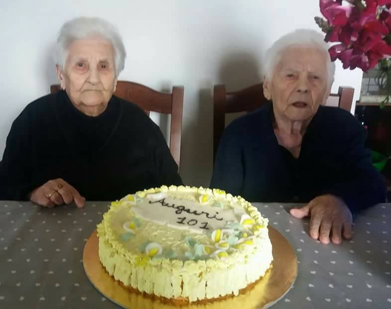 Vittoria e Rosa, le gemelle sarde da record: hanno spento 101 candeline