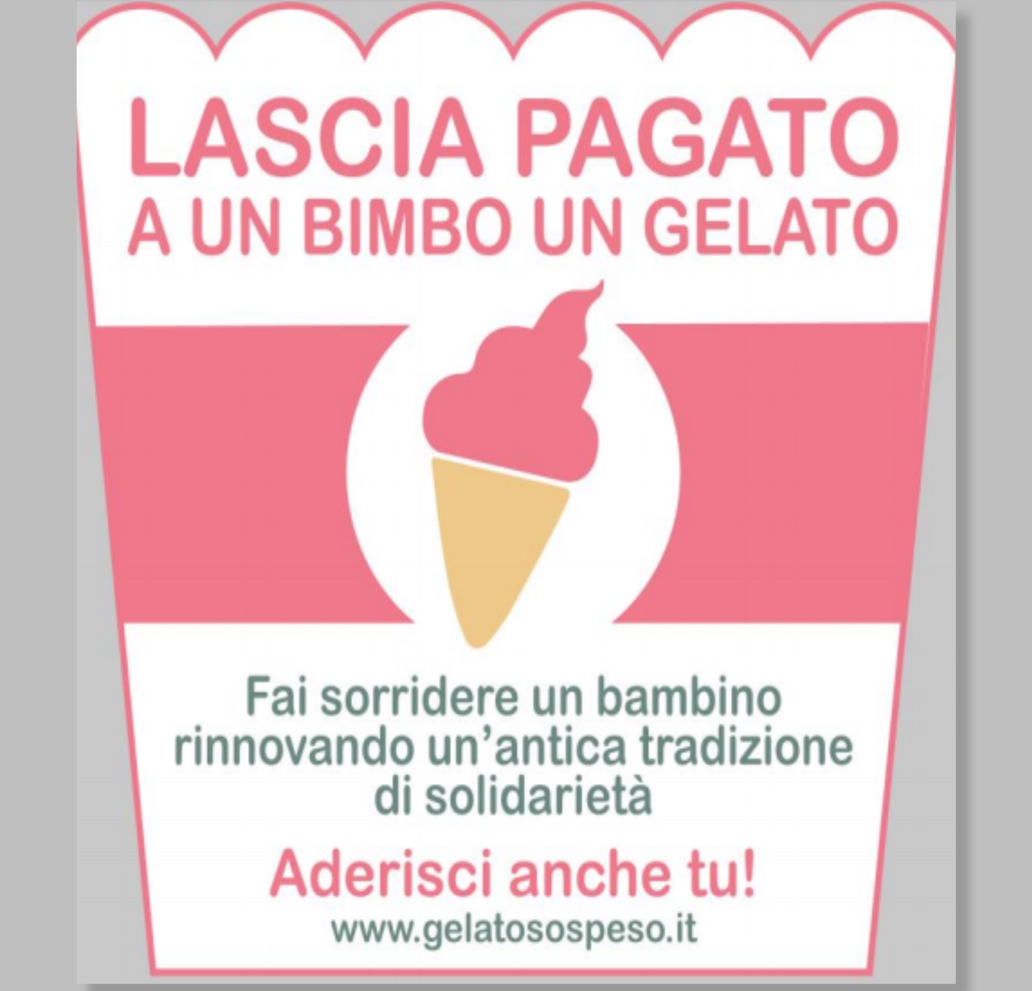 Gelato Sospeso: l’iniziativa che dona un sorriso ai bambini con la dolcezza di un gelato