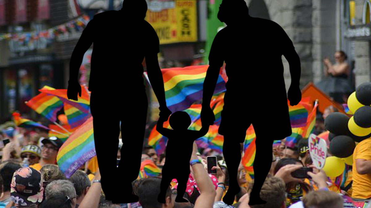 Coppie gay con figli, campagna shock: ‘Due uomini non fanno una madre’