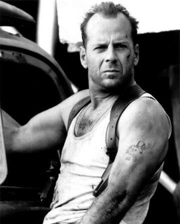 un duro Bruce Willis