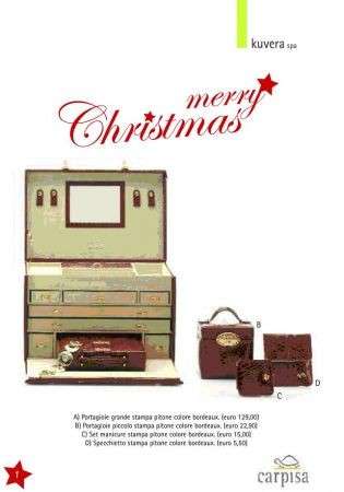 Catalogo per Natale firmato Carpisa