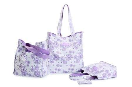 carpisa shopping reversibile in canvas