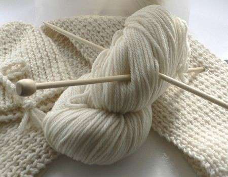 Lavori maglia: maglia a coste