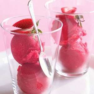 Ricette estive: sorbetto alla fragola