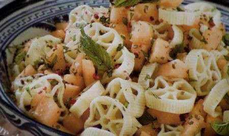 Ricette estive: pasta fredda al melone