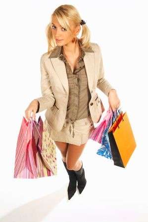 shopping girl