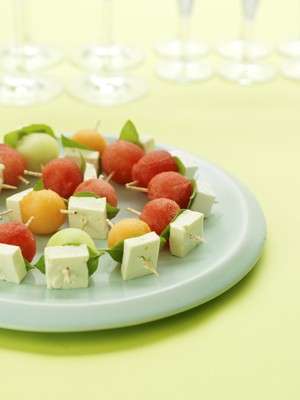 Ricette estive: spiedini melone e feta