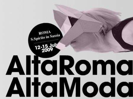 Alta Roma Alta Moda 2009: il calendario