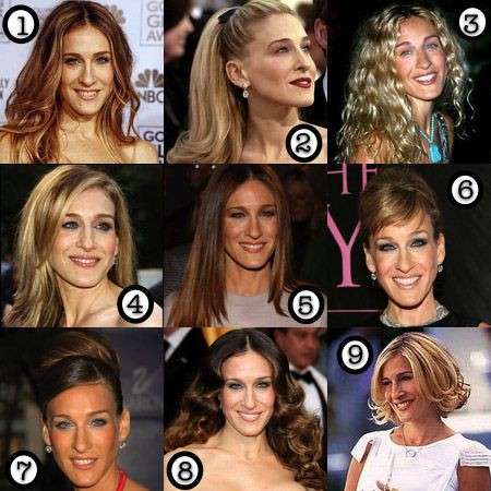 Star look: tutte le acconciature di Sarah Jessica Parker