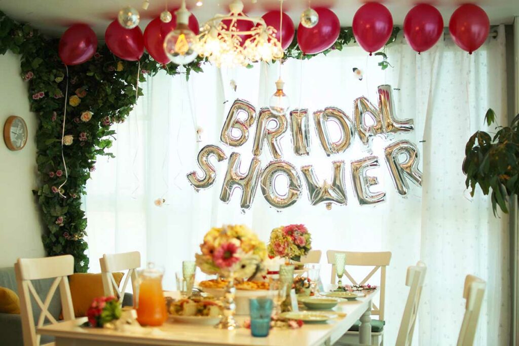 allestimento bridal shower