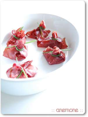 Ricette light: fagottini di bresaola