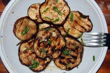 melanzane grigliate piatto