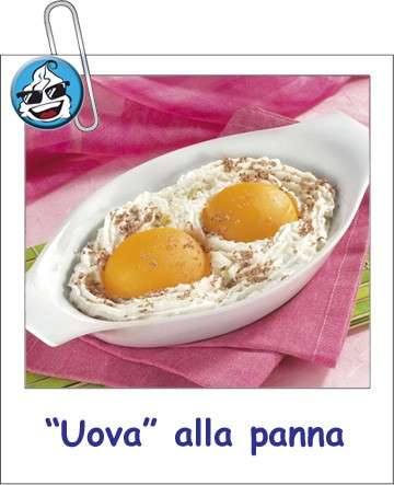 Ricette per bambini: uova di panna