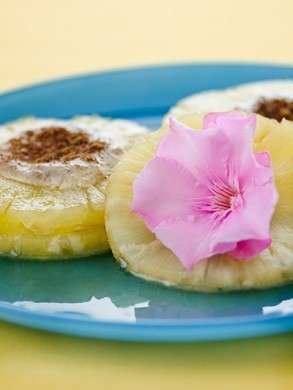 Ricette light: crema di ricotta con ananas